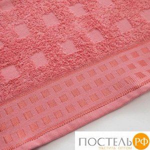 Полотенце махровое LoveLife Square, 50х90 см, цвет пыльно-розовый