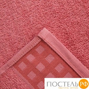 Полотенце махровое LoveLife Square, 50х90 см, цвет пыльно-розовый