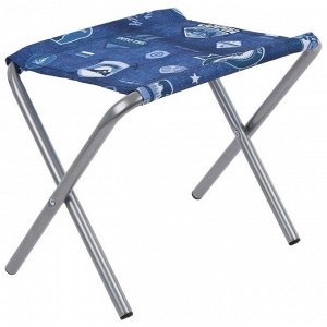 Набор стол+стулья ССТ-К2/4 голубой-джинс