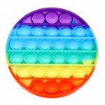 Тактильная сенсорная игрушка POP IT, радужная, МИКС