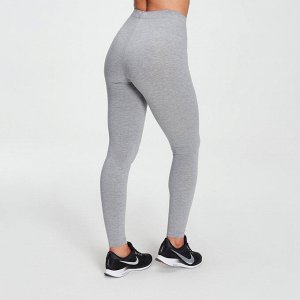 MP Women's Outline Graphic Leggings - Grey Marl