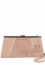 Модель №L113 | кожа | гладкий крокодил | бежевый | К209-5 | 28567