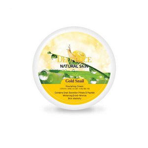 DEOPROCE NATURAL GOLD SNAIL NOURISHING CREAM 100g КРЕМ С ЗОЛОТОМ И УЛИТОЧНЫМ МУЦИНОМ