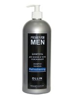 Ollin, Шампунь для волос и тела Premier for Men (1000 мл)