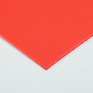 Изолон для творчества красный 2 мм, рулон 0,75х10 м