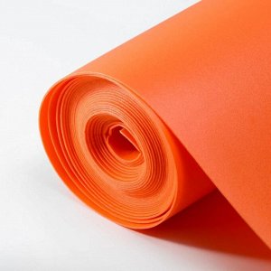 Пенополиэтилен флористический 2 мм, оранжевый, рулон 1х10 м