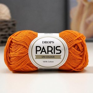 Пряжа "Paris" 100% хлопок 75м/50гр (13 оранжевый)