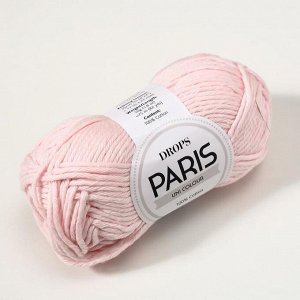 Пряжа "Paris" 100% хлопок 75м/50гр (57 бл. розовый)