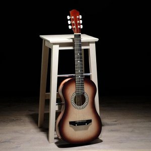Акустическая гитара 6-ти струнная, размер 3/4, струны металл