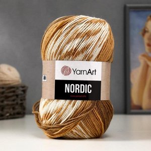 Пряжа "Nordic" 20% шерсть, 80% акрил 510м/150гр (653)