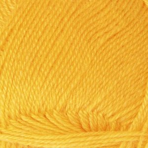 Пряжа "Nakolen 5" 49% шерсть, 51% акрил 500м/100г (3052 жёлтый)