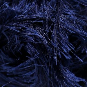 Пряжа "Decofur" 100% полиэстер 110м/100гр (58 темно-синий)