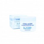 Увлажняющий крем для лица с коллагеном 3в1 50мл          ENOUGH COLLAGEN 3in1 WHITENING MOISTURE CREAM 50ml