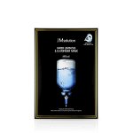 JM SOLUTION WATER LUMINOUS SOS RINGER MASK BLACK 35ml УВЛАЖНЯЮЩАЯ МАСКА С 5 ВИДАМИ ГИАЛУРОНОВОЙ КИСЛОТЫ