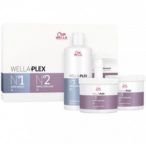 Большой салонный набор Wella plex 1+2 (3x500ml)