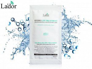 LA'DOR Маска для волос восстанавливающая Eco Hydro Lpp Treatment pouch 10мл