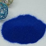 Песок декоративный 200 г цв. темно-синий (dark blue)