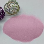 Песок декоративный 200 г цв. розовый (pink)