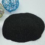 Песок декоративный 200 г цв. черный (black)