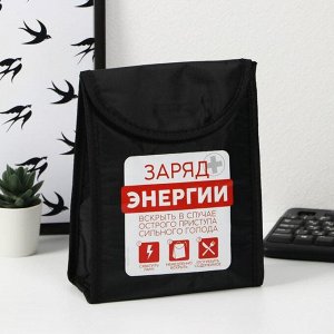 Термосумка "Заряд энергии", 25 х 19,5, х 8 см