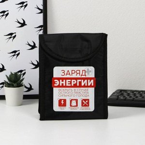 Термосумка "Заряд энергии", 25 х 19,5, х 8 см