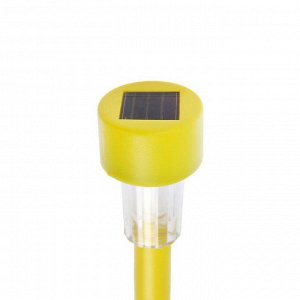 Садовый светильник на солнечной батарее Smartbuy, пластик, цветной 30 см