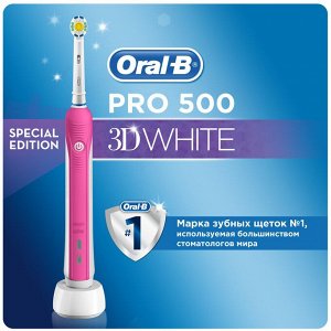 Электрическая зубная щетка ORAL_B 3D White D16.513.U тип 3756