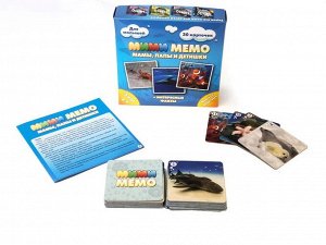 Настольная игра Нескучные игры Ми-Ми-Мемо Морские животные51