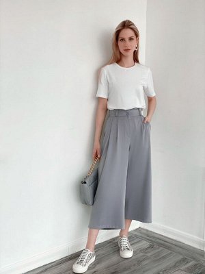 S3950 Кюлоты в цвете iced grey