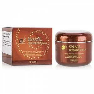 [JIGOTT] Крем для лица МУЦИН УЛИТКИ SNAIL Reparing Cream, 100 мл