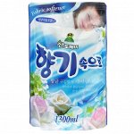 Кондиционер для белья «Свежесть океана» Soft Aroma Aqua Blue 1300 мл (мягкая упаковка) / 12