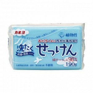 Хозяйственное мыло "Laundry Soap" для стойких загрязнений с антибактериальным эффектом 190 гр