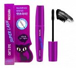 Удлиняющая тушь для ресниц с мягкой кремовой текстурой	Jigott Cat&#039;s Eye Super Lash Mascara