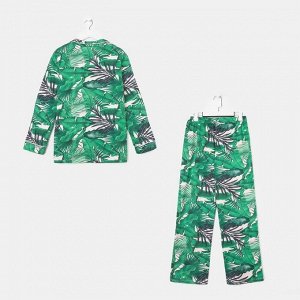 Пижама женская (рубашка и брюки) KAFTAN "Tropic".