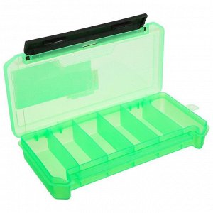 Коробка для приманок КДП-1, цвет зелёный, 190 x 100 x 30 мм