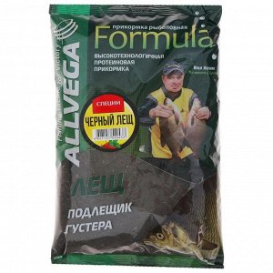 Прикормка Allvega Formula Black Bream Spice, чёрный лещ/специи, 900 г