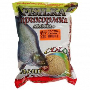 Прикормка Fish-ka Лещ-Плотва анис, вес 1 кг