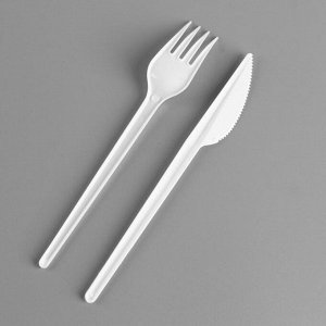 Набор одноразовой посуды «Вилка, нож»