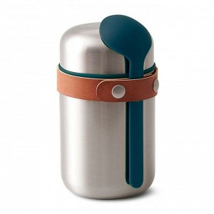 Термос для горячего Food Flask бирюзовый, 400 мл