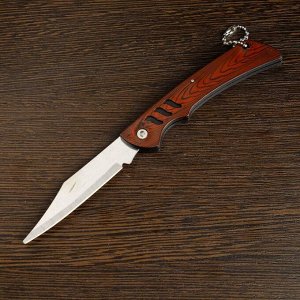 Нож перочинный "Мангуст" 17,2см, клинок 79мм/1,2мм, коричневый