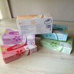 Салфетки бумажные в коробке с маркировкой «ORIENT» (Япония)