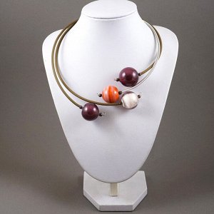 Choker sfere violet