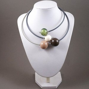 Choker sfere brown