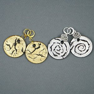 Disk golden&silver