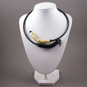 Choker black&gold