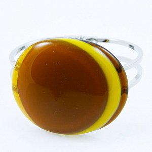 Oval amber 