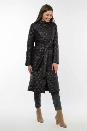 01-10500 Пальто женское демисезонное (пояс)