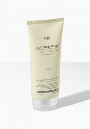 Lador Очищающая маска для кожи головы с экстрактом чайного дерева Teatree Scalp Hair Pack, 200гр