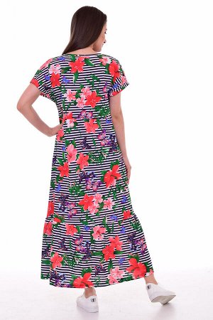 Платье женское 4-082г (коралл)