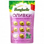 Bonduelle Оливки с тимьяном и чесноком